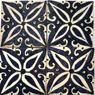 Azulejos arabe pintados a mano