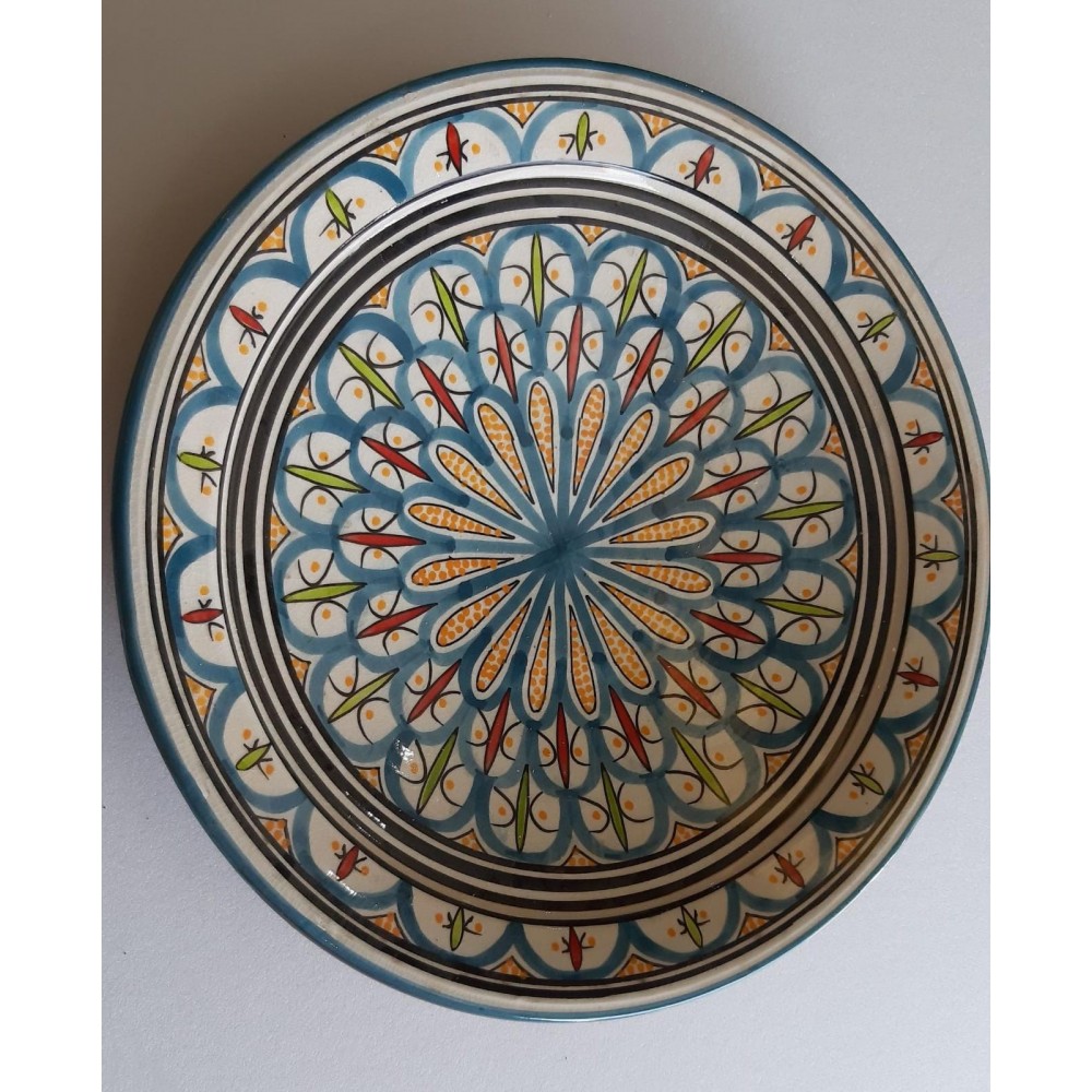 plato de ceramica 35 cm