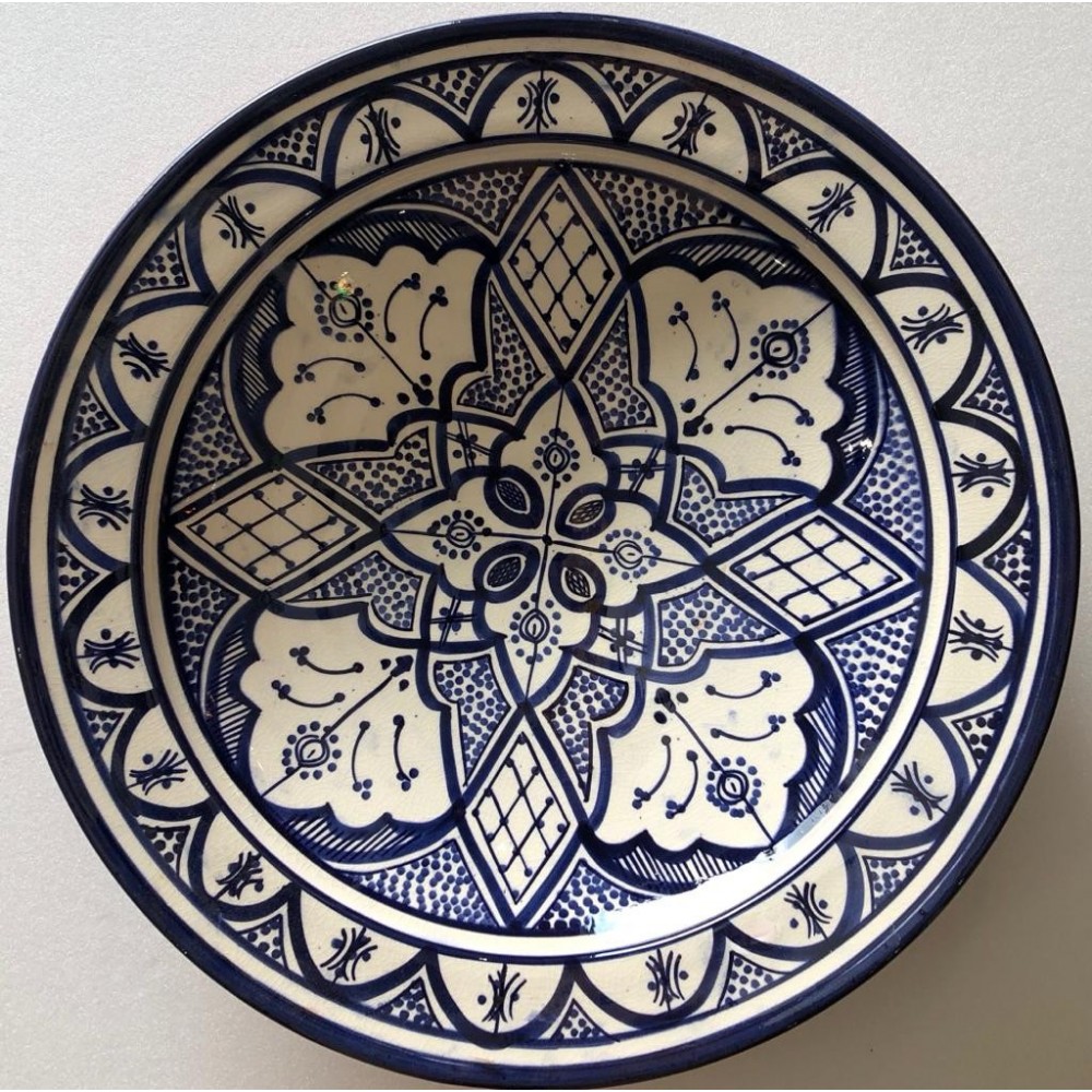 plato de ceramica 40 cm