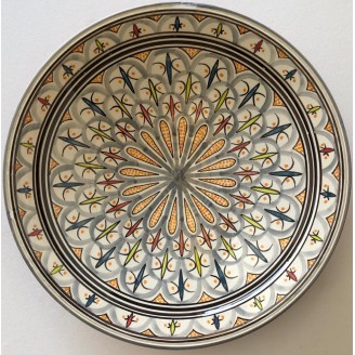 plato de ceramica 40 cm