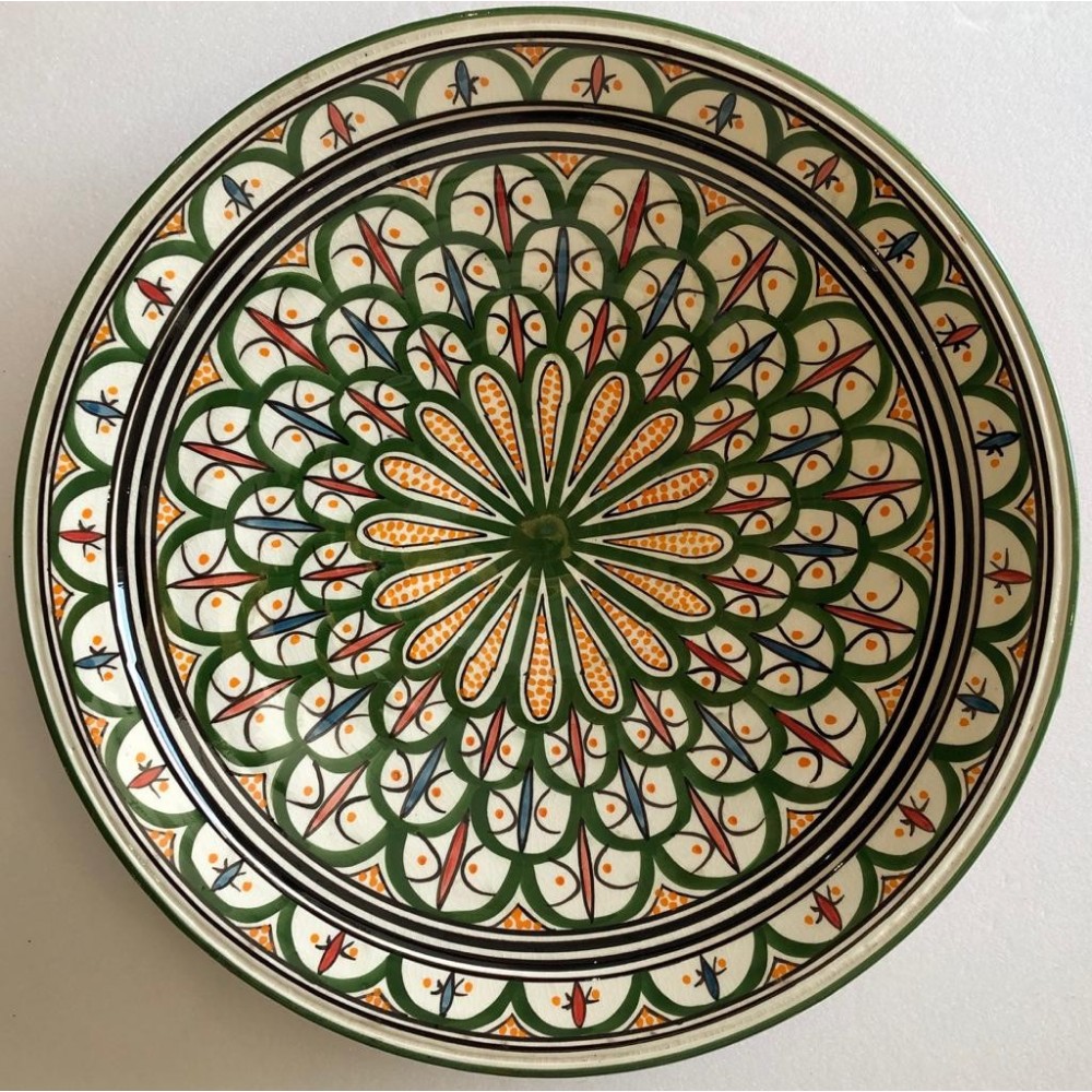 plato de ceramica 40 cm