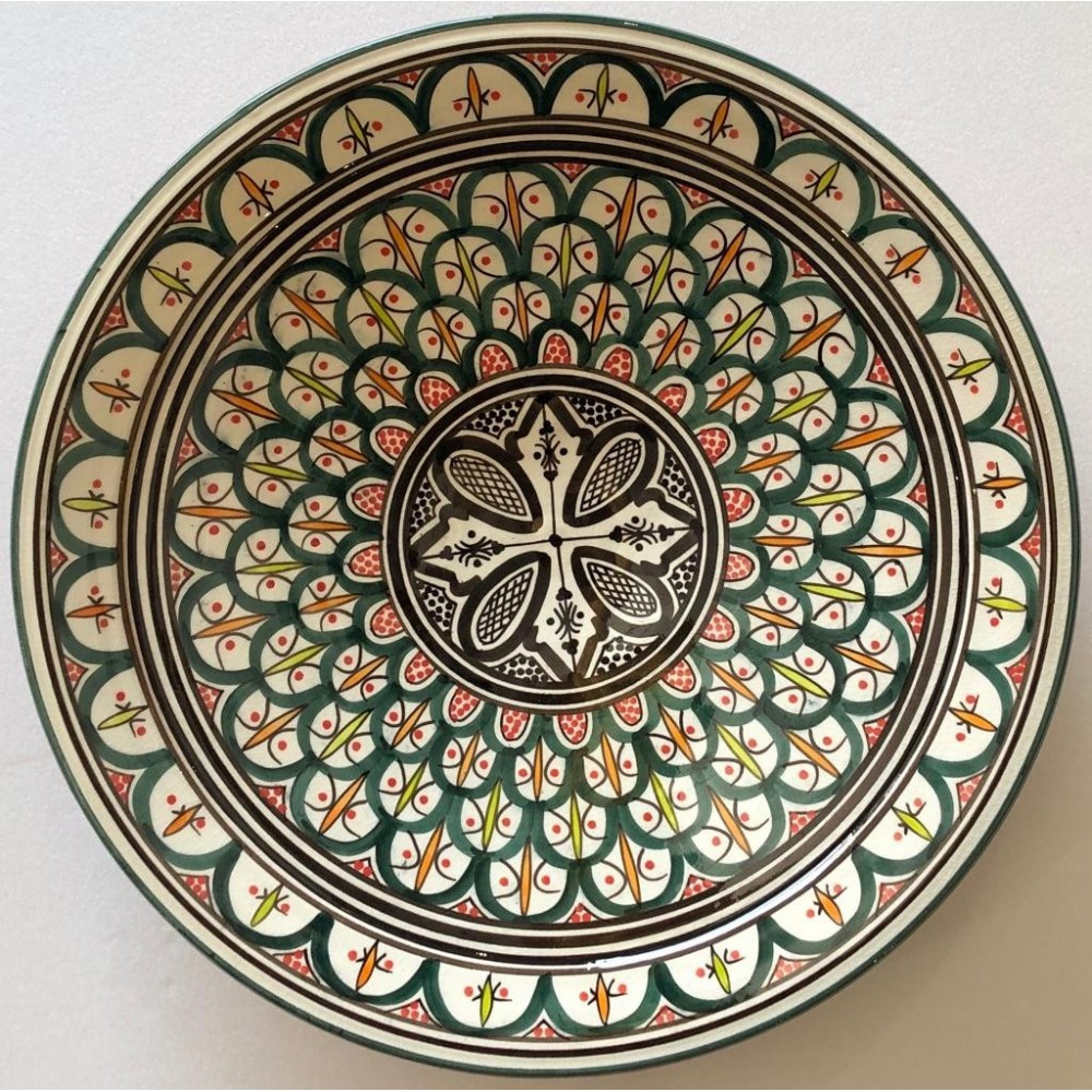 plato de ceramica 40 cm