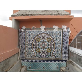 Zallijes y azulejos hidráulicos artesanales árabes