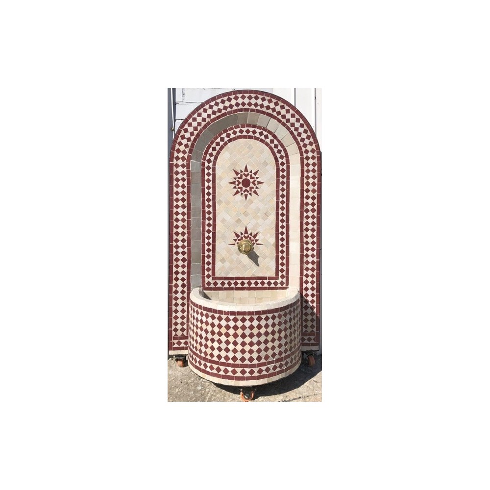 Fuente mosaico pared Fuente mosaico pared
