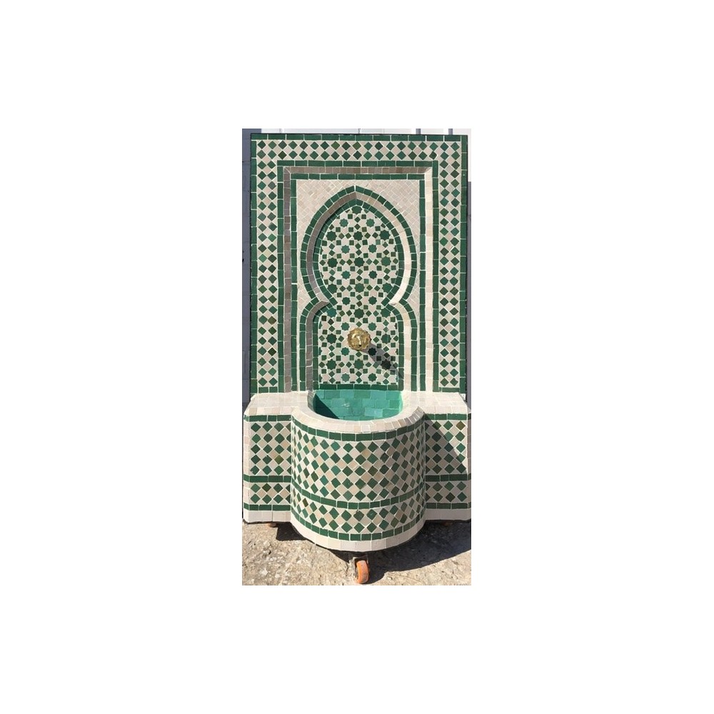 Fuente artesanales árabes marroquí 107x67x29