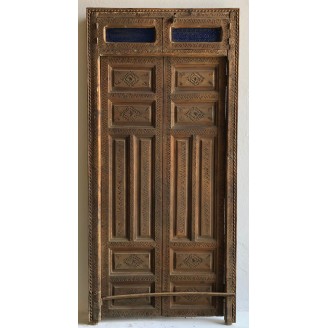 PORTES ARTISANALES ARABES EN BOIS 240/110