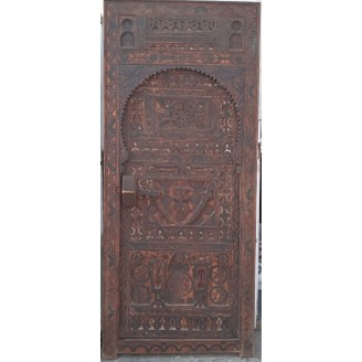 Puerta artesanal árabe de...