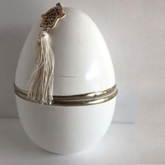 Juego de Huevos de tadalakt con un colgantes de manos de Fatima