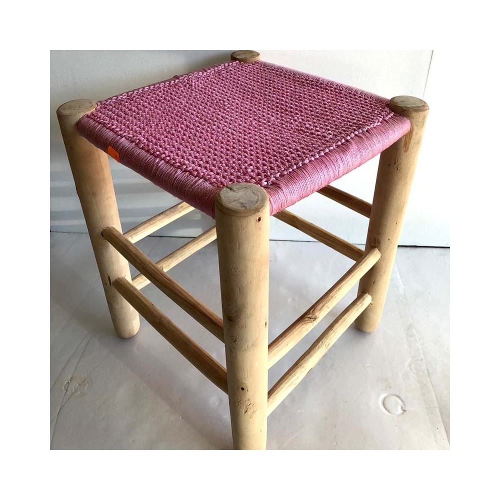 Taburete de Madera y hilo Taburete de Madera y hilo