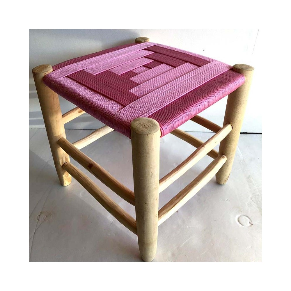 Taburete de Madera y hilo Taburete de Madera y hilo